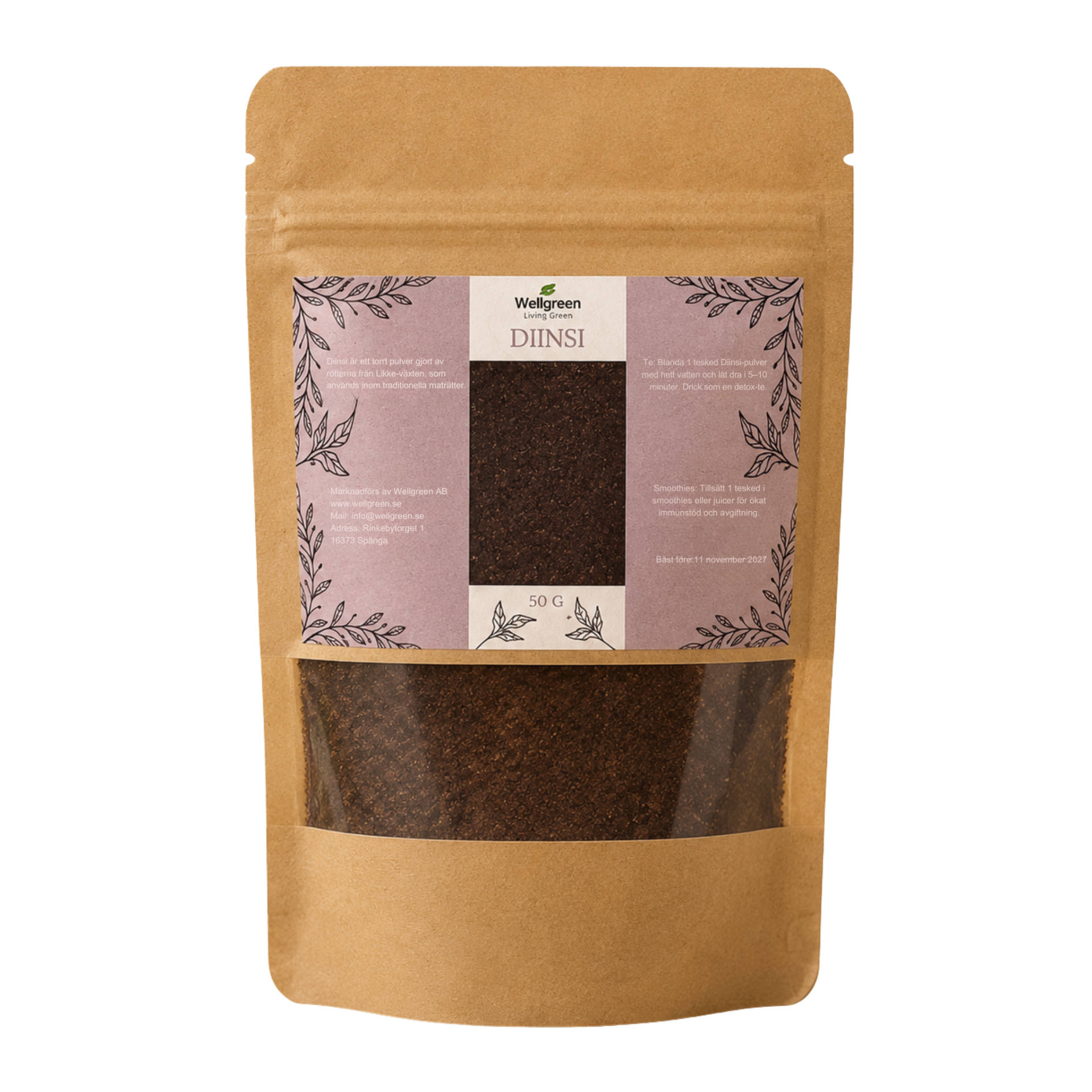 Diinsi Pulver 50 g